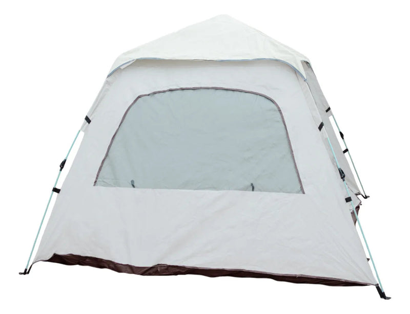 Carpa Autoarmable Para 6 Personas Dakota Automática 240x240x154cm Color Beige