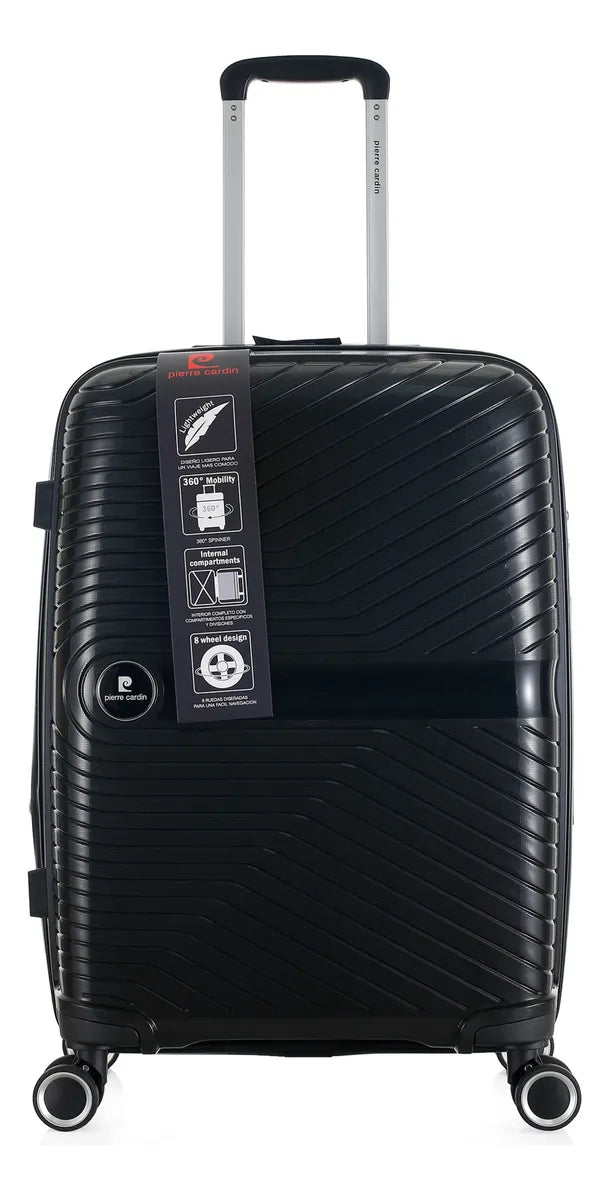 Set De 4 Valijas Rigidas Pierre Cardin Giro 360 Beauty + Tsa
