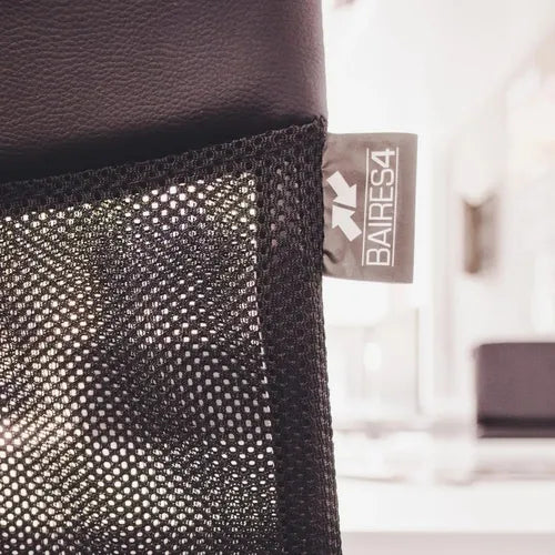 Sillon Mesh Ejecutivo Respaldo Alto Silla Escritorio Baires4 Color Negro
